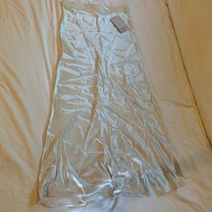 Rails white midi skirt